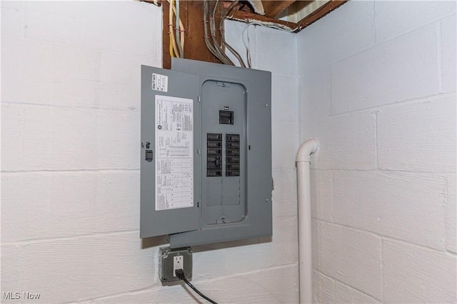 utilities featuring electric panel