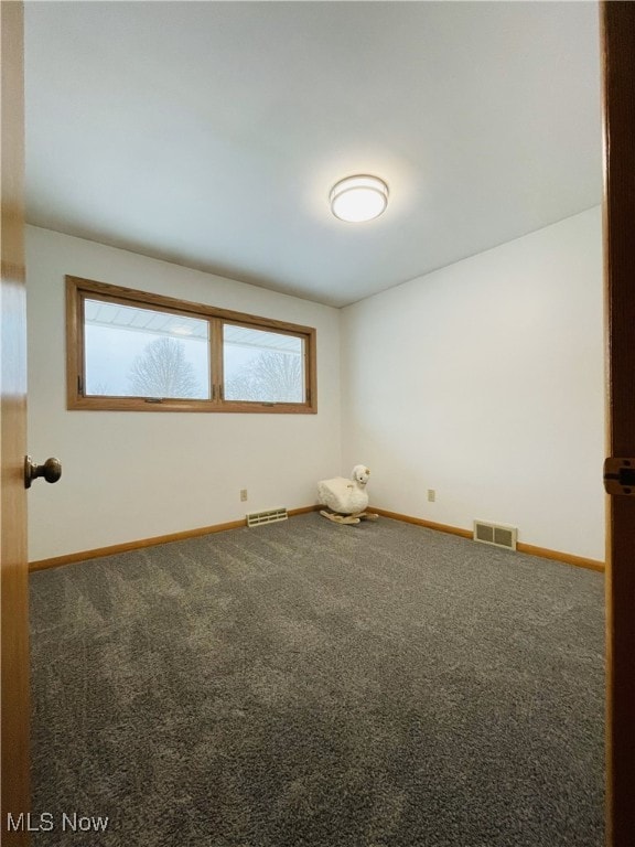 spare room with carpet flooring