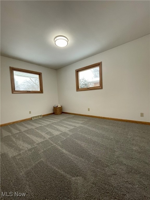 spare room with carpet flooring and a healthy amount of sunlight