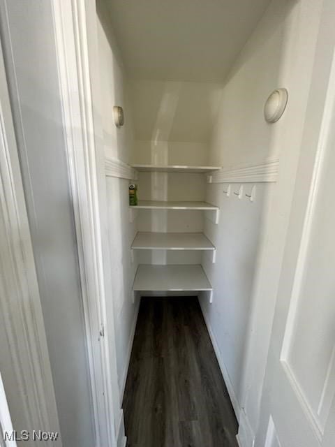 view of closet