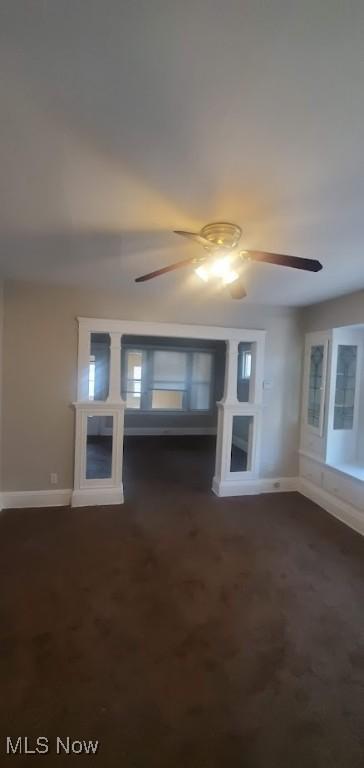 view of unfurnished living room