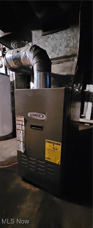 utilities with gas water heater