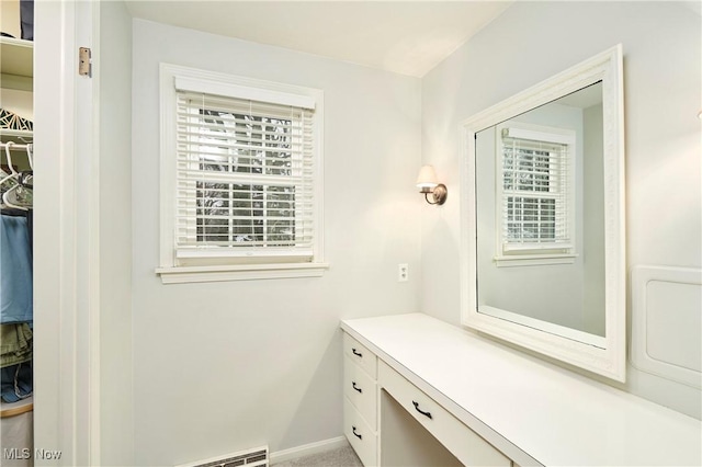 interior space featuring washer / dryer