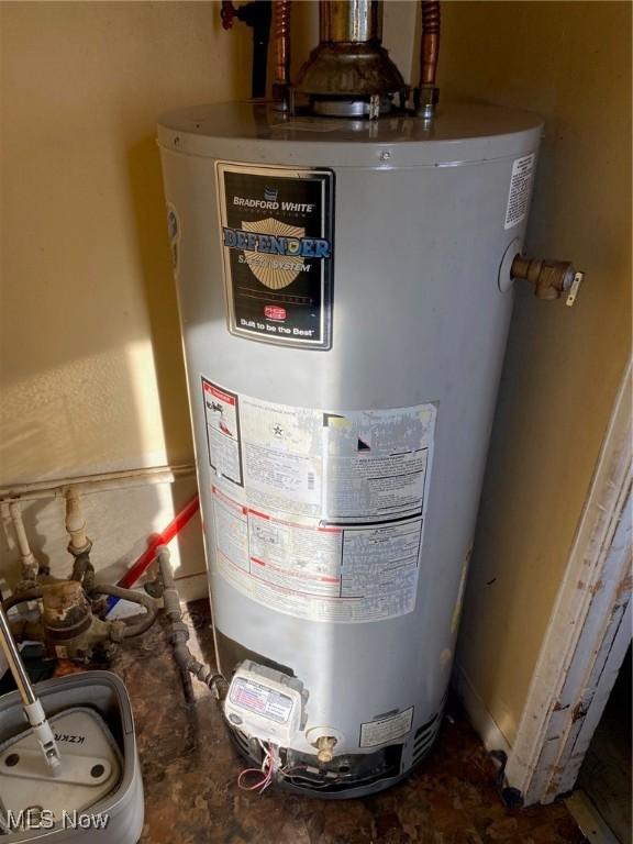 utilities featuring water heater