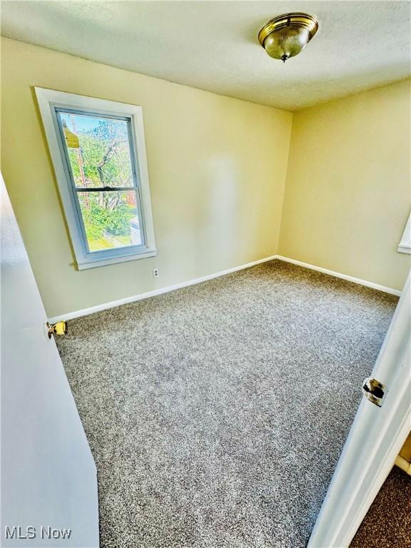 unfurnished room featuring carpet flooring