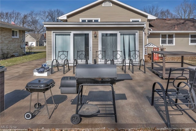 view of patio / terrace with grilling area