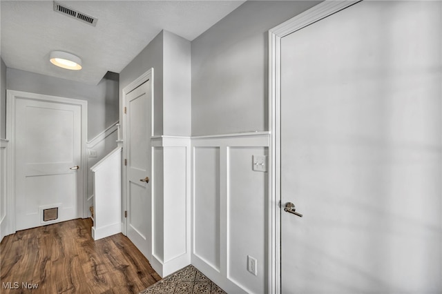 bathroom featuring hardwood / wood-style floors