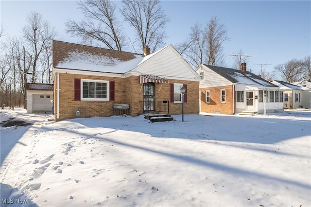 view of front of house