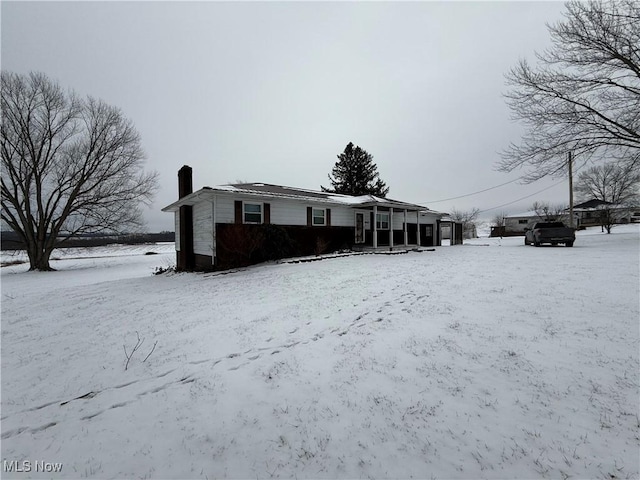 view of front of house