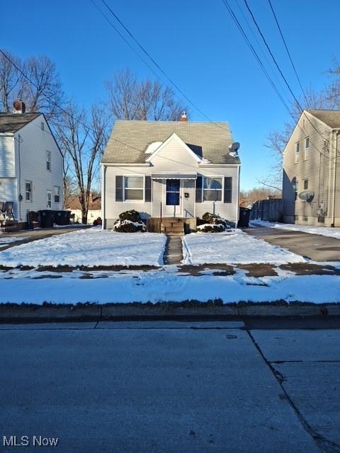 view of bungalow-style house