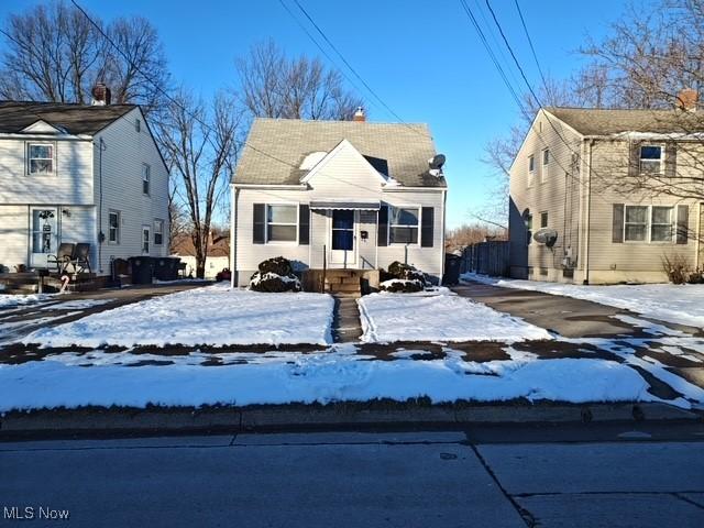 view of bungalow-style home