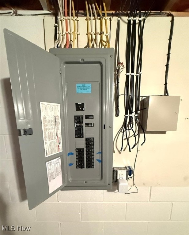 utilities with electric panel