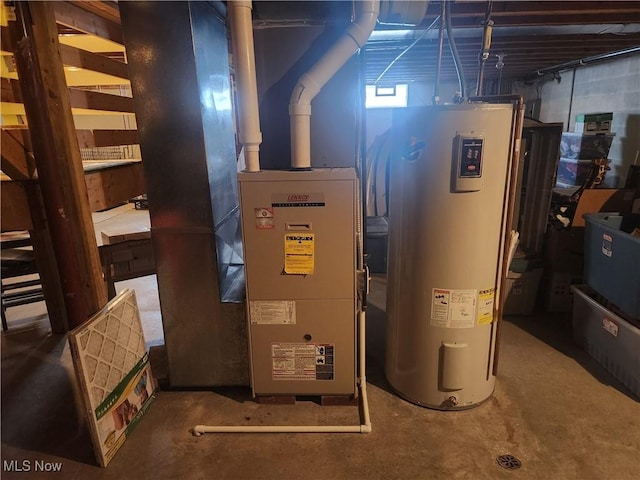 utilities with electric water heater