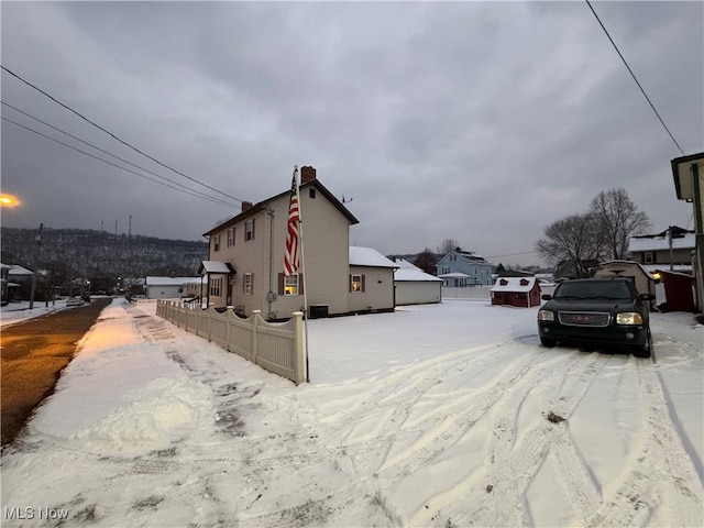 view of street