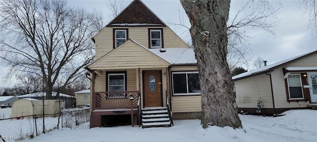 view of front of house