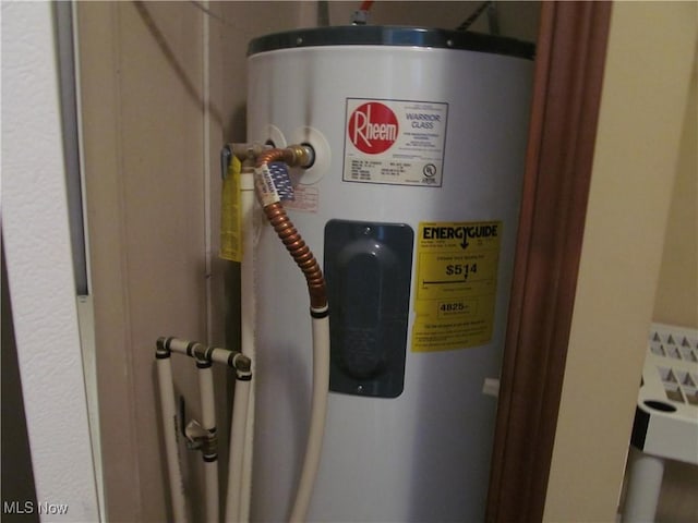 utilities with water heater