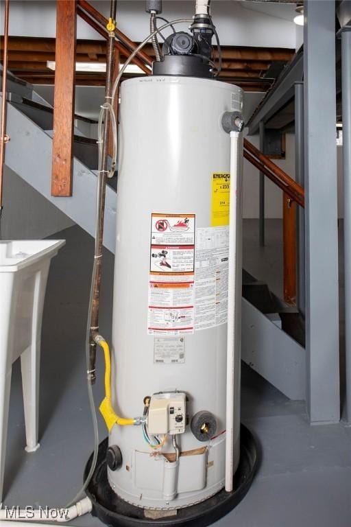 utilities featuring water heater