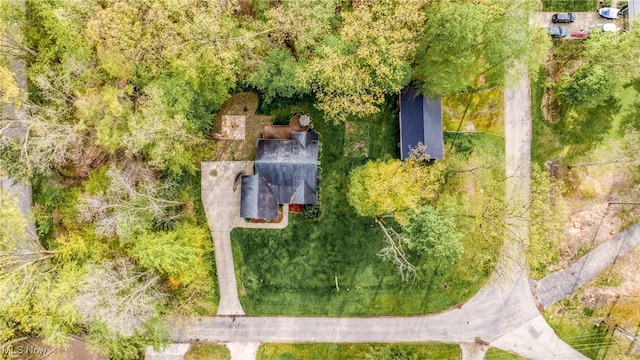 view of subject property