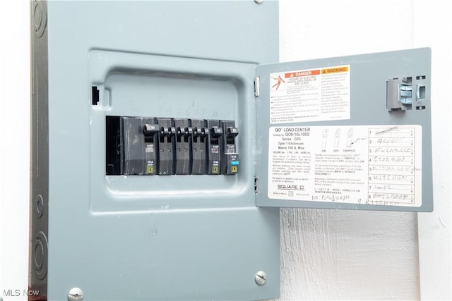 utilities with electric panel