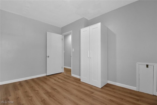 interior space featuring light wood-type flooring