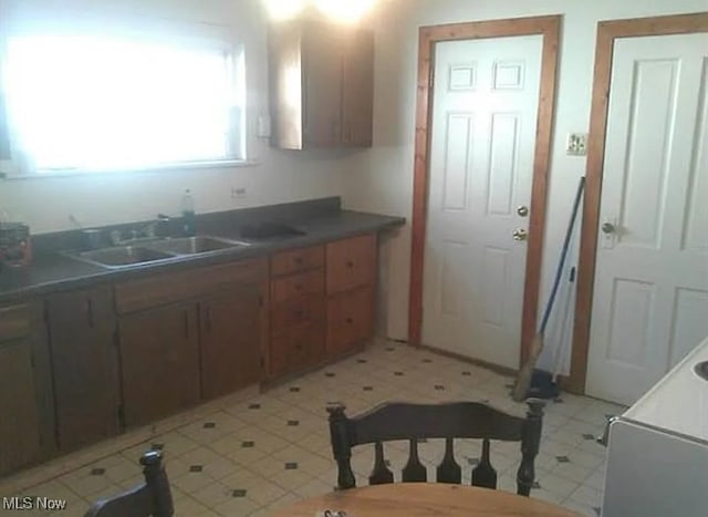 kitchen featuring sink