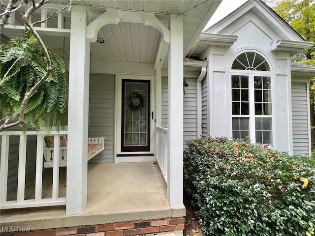 view of entrance to property