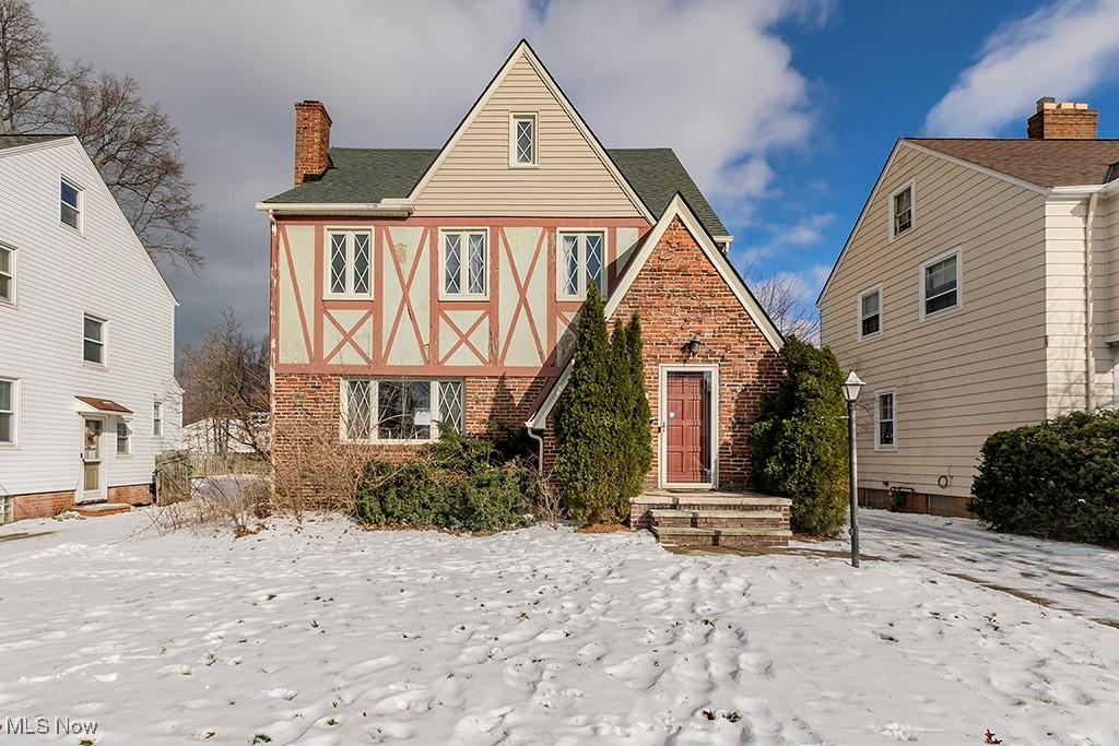 view of tudor house