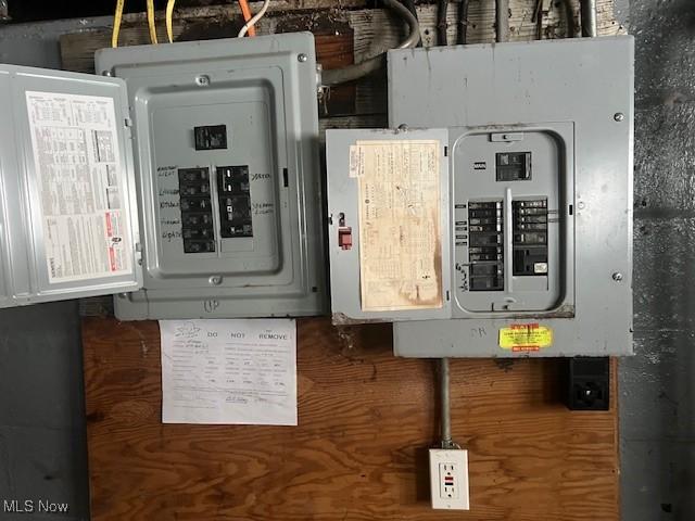 utilities featuring electric panel