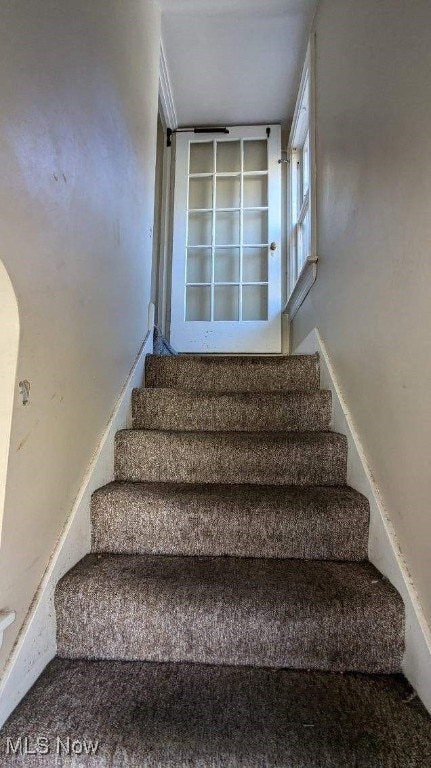 stairs with built in features