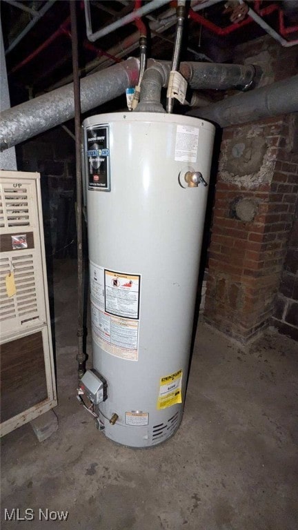 utilities with gas water heater