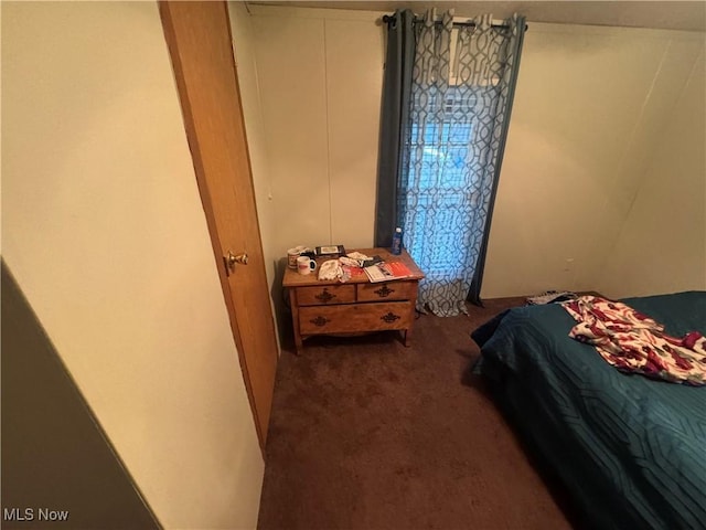 bedroom featuring carpet floors