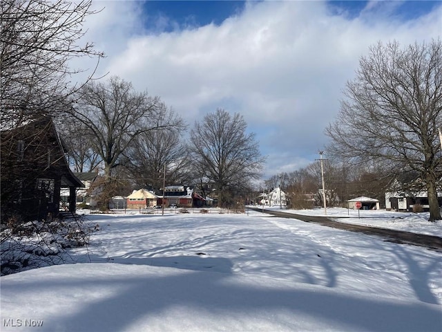 view of street