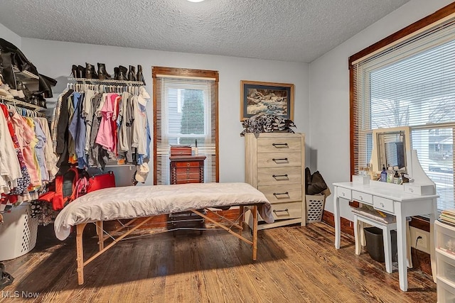 interior space featuring hardwood / wood-style floors