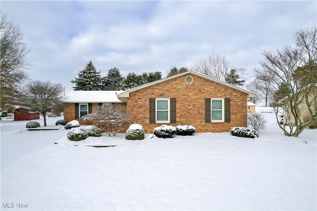 view of ranch-style home