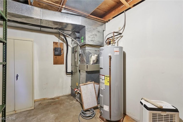 utilities with water heater