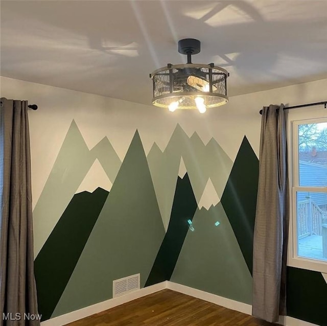 interior details featuring hardwood / wood-style floors