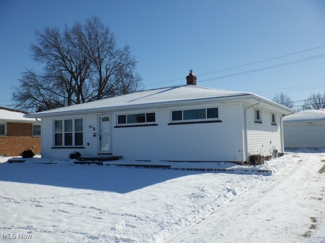 view of ranch-style house