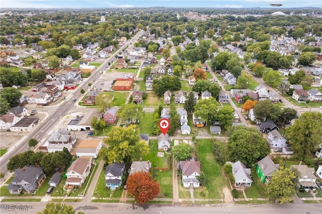 aerial view