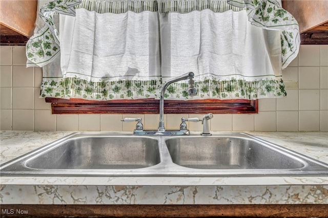 details with sink