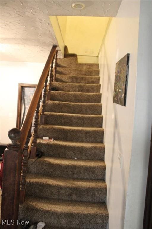 view of stairs