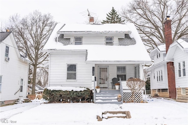 view of front of house