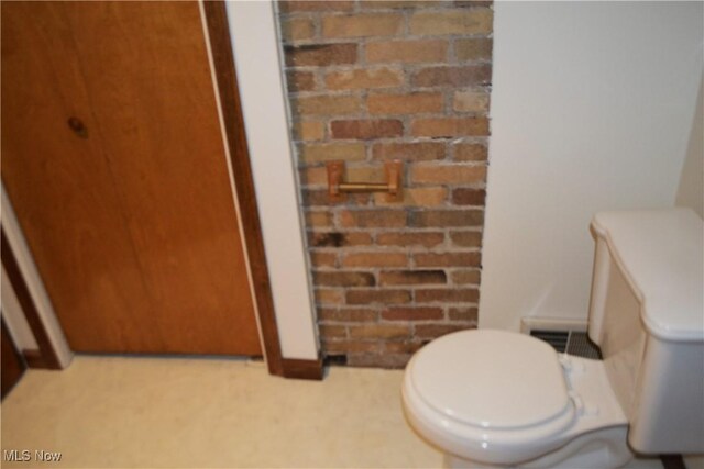 bathroom with toilet