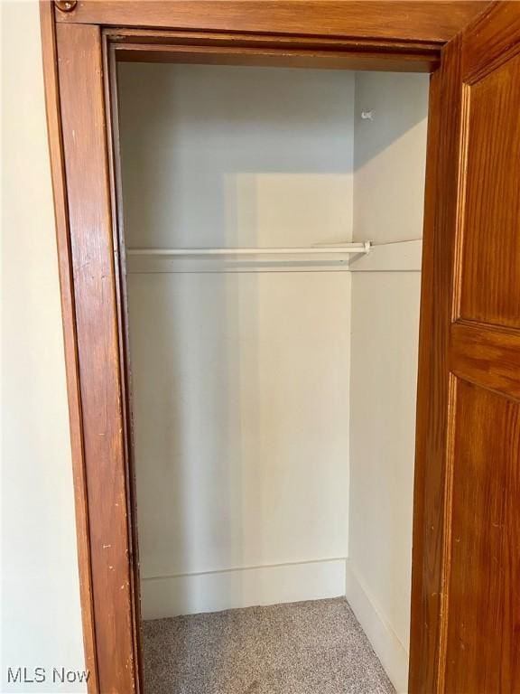 view of closet