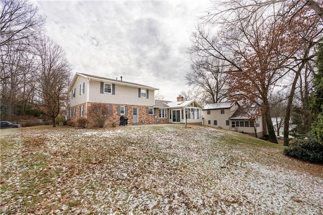 view of rear view of house