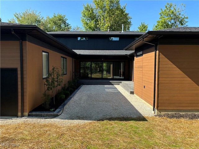 view of rear view of house