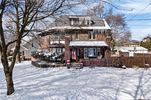 view of front of house