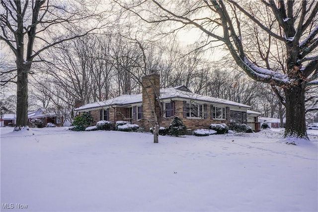 view of front of house