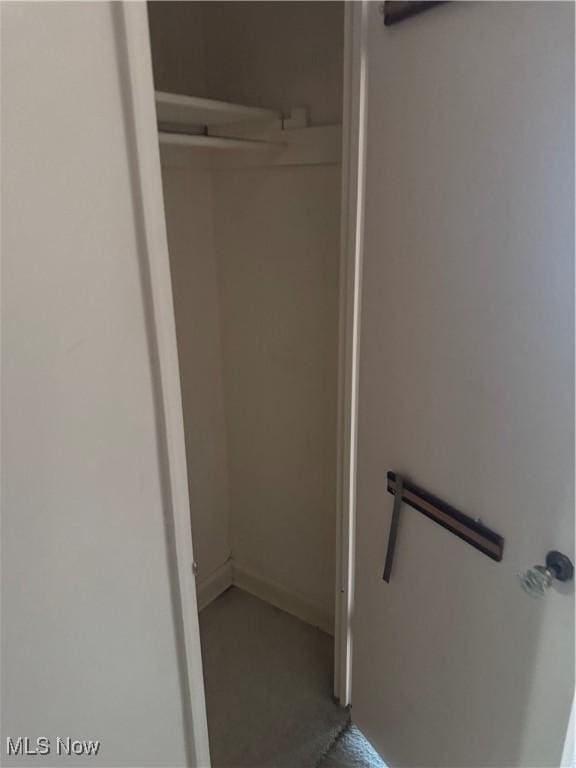 view of closet