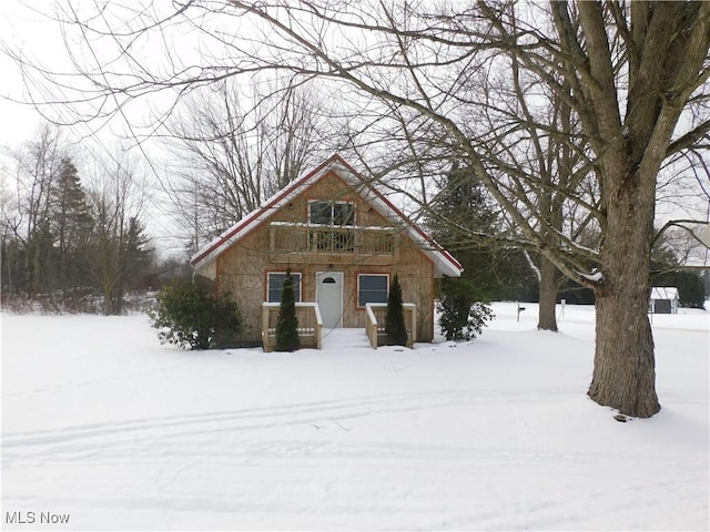 view of front of house