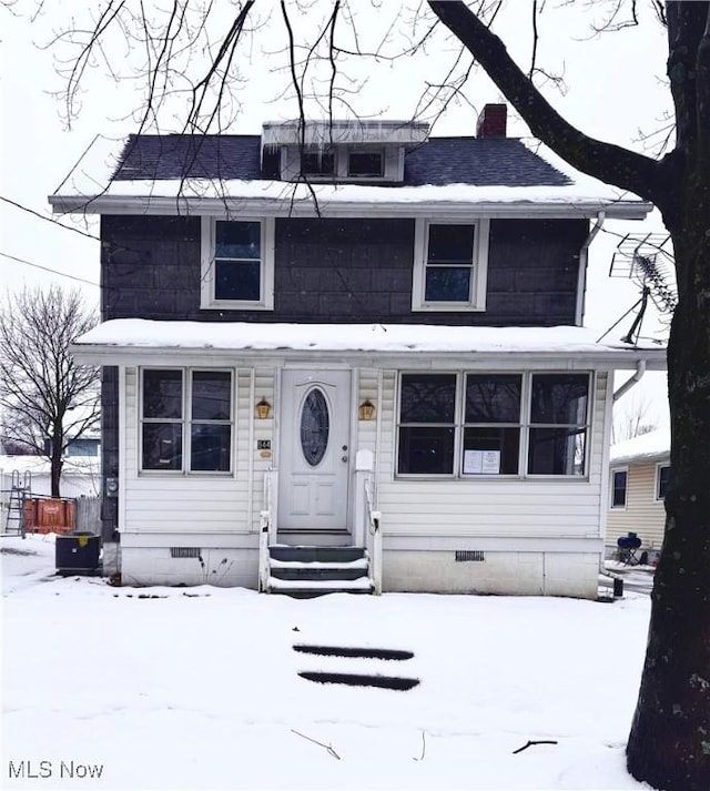 view of front of house